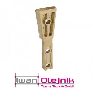 Schwalbenschwanzkopf 500A zum anschrauben