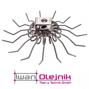 Rundteller m. Federn RTF-TUBE-4-15